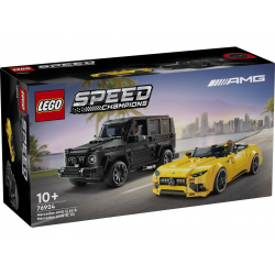 Klocki LEGO 76924 Mercedes-AMG G 63 i Mercedes-AMG Sl 63 SPEED CHAMPIONS